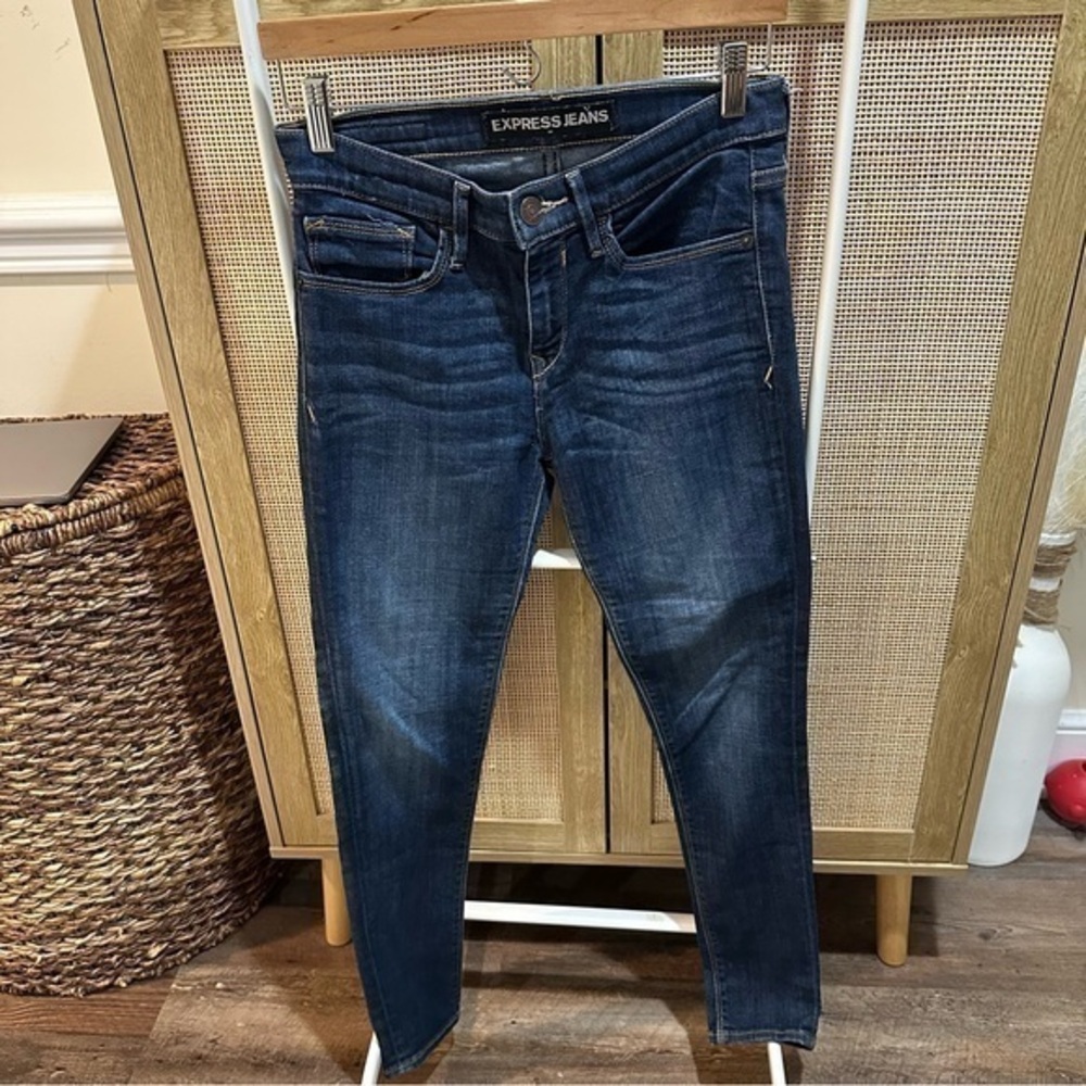 Express Skinny Mid Rise Anke Legging